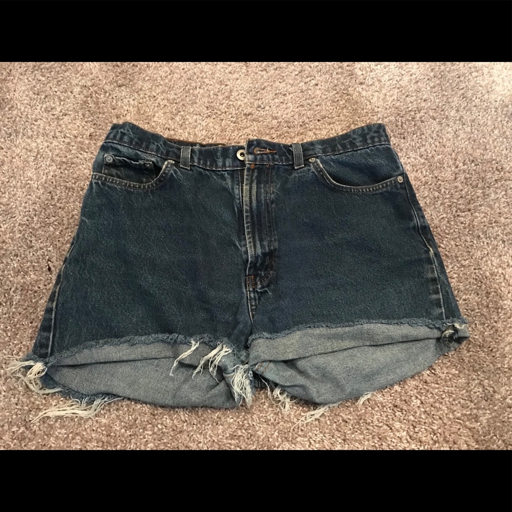 High waisted vintage shorts
